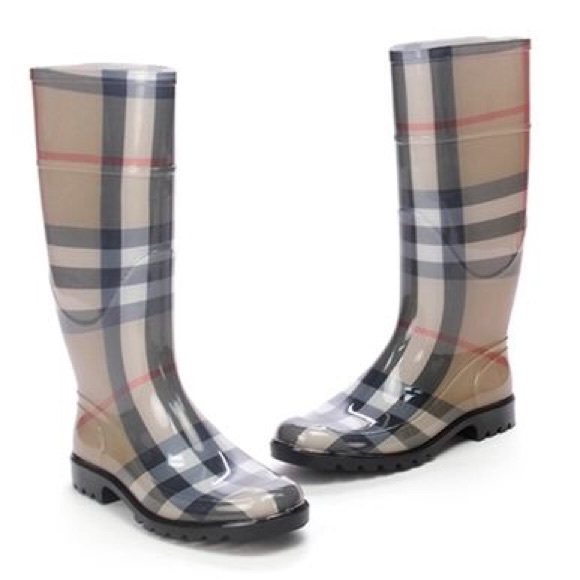 Burberry Shoes - Burberry House Check Rain Boots